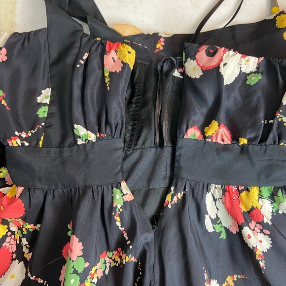 Floral Black Dress - Picture 6 of 7